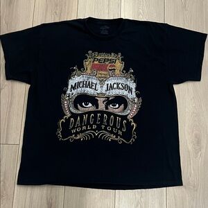 STRIKE ANYWHERE Mj'S Dangerous 90's - Vintage Black T-Shirt